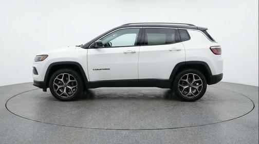Bright White Clearcoat 2025 Jeep Compass Limited