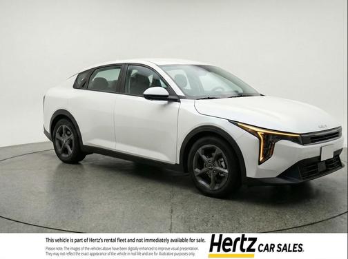 Snow White Pearl 2025 Kia K4 LXS