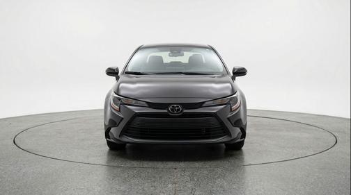 Midnight Black Metallic 2025 Toyota Corolla LE