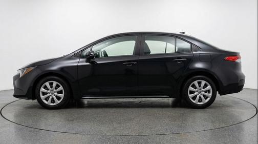 Midnight Black Metallic 2025 Toyota Corolla LE