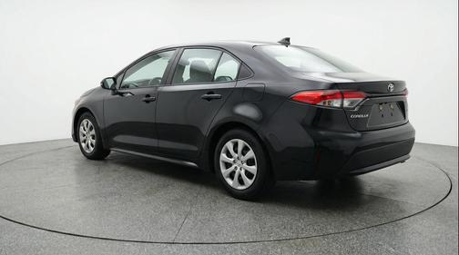 Midnight Black Metallic 2025 Toyota Corolla LE