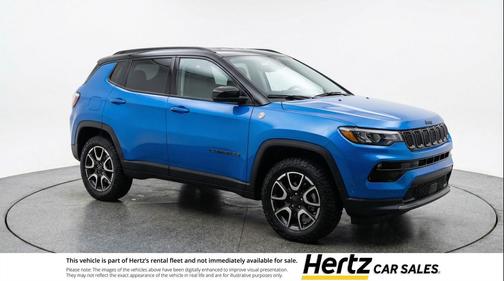 Hydro Blue Pearlcoat 2025 Jeep Compass Trailhawk