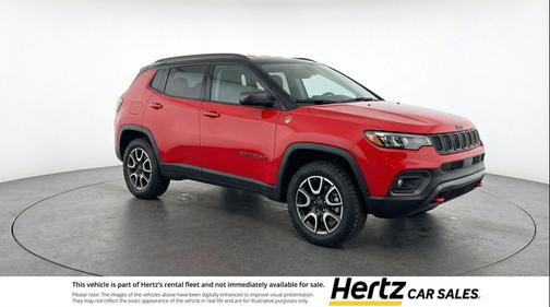Red Hot Pearlcoat 2025 Jeep Compass Trailhawk