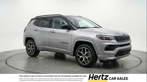 Silver Zynith Metallic Clearcoat 2025 Jeep Compass Limited