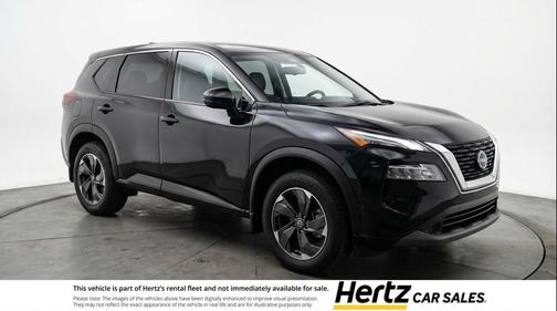 Super Black 2025 Nissan Rogue SV