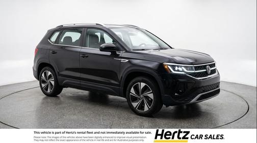 Deep Black Pearl 2025 Volkswagen Taos 1.5T SE