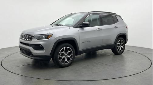 Silver Zynith Metallic Clearcoat 2025 Jeep Compass Limited