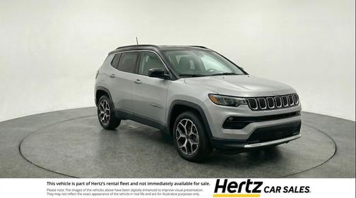 Silver Zynith Metallic Clearcoat 2025 Jeep Compass Limited