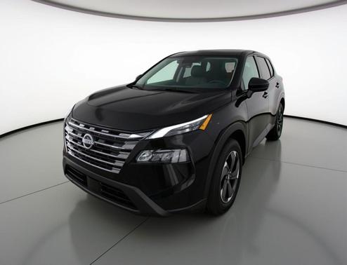 Super Black 2025 Nissan Rogue SV