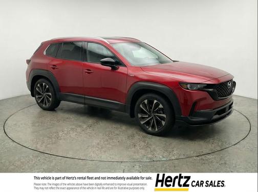 Soul Red Crystal Metallic 2025 Mazda CX-50 Hybrid Premium Plus Package