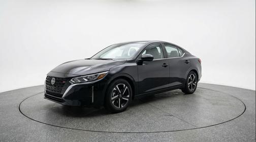 Super Black 2025 Nissan Sentra SV