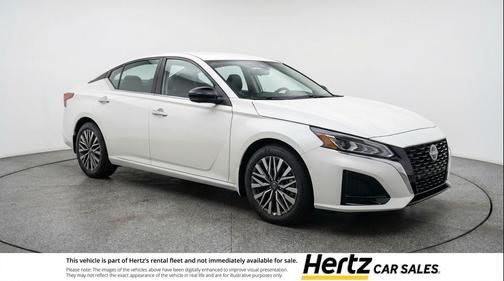 Glacier White 2025 Nissan Altima SV FWD