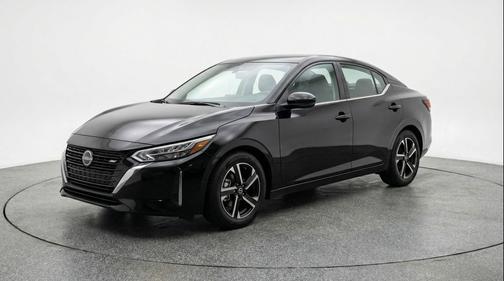 Super Black 2025 Nissan Sentra SV
