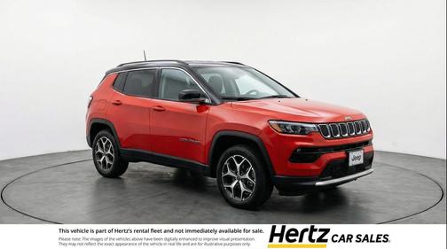 Red Hot Pearlcoat 2025 Jeep Compass Limited