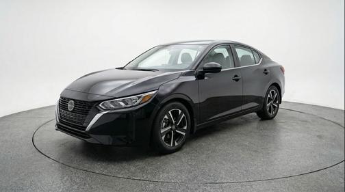 Super Black 2025 Nissan Sentra SV