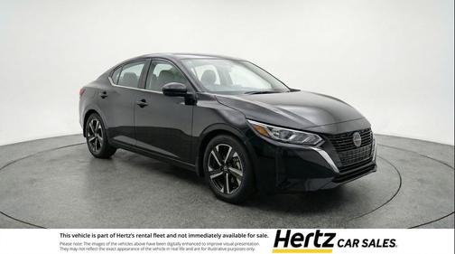 Super Black 2025 Nissan Sentra SV