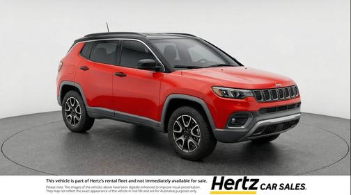 Red Hot Pearlcoat 2025 Jeep Compass Trailhawk