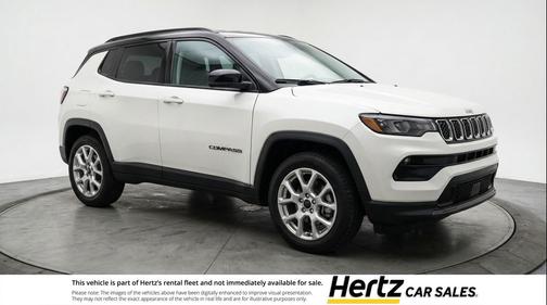 Bright White Clearcoat 2025 Jeep Compass Limited