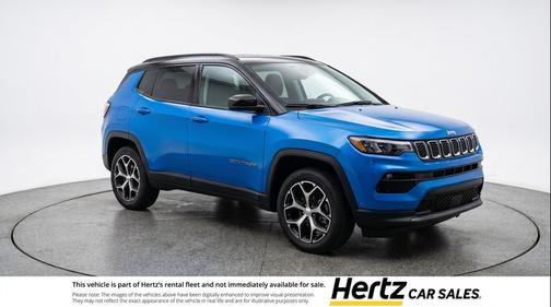 Hydro Blue Pearlcoat 2025 Jeep Compass Limited