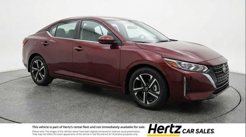 Rosewood Metallic 2025 Nissan Sentra SV