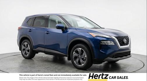 Deep Ocean Blue Pearl 2025 Nissan Rogue SV