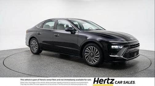 Abyss Black 2025 Hyundai SONATA Hybrid SE