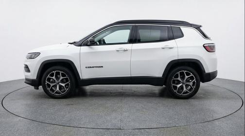 Bright White Clearcoat 2025 Jeep Compass Limited