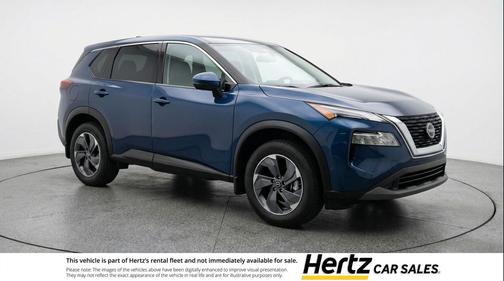 Deep Ocean Blue Pearl 2025 Nissan Rogue SV