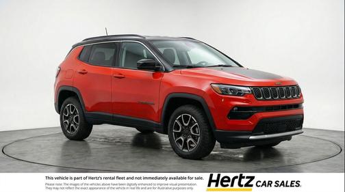 Red Hot Pearlcoat 2025 Jeep Compass Trailhawk