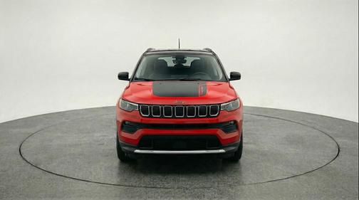 Red Hot Pearlcoat 2025 Jeep Compass Trailhawk