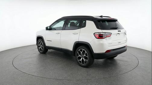 Bright White Clearcoat 2025 Jeep Compass Limited