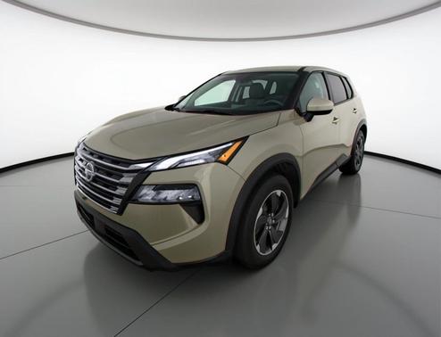 Baja Storm Metallic 2025 Nissan Rogue SV