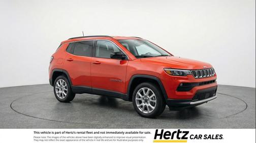 Red Hot Pearlcoat 2025 Jeep Compass Limited