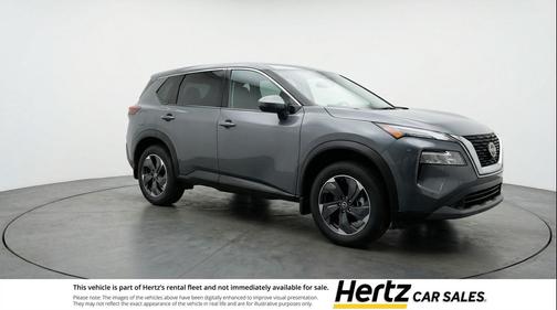 Gun Metallic 2025 Nissan Rogue SV