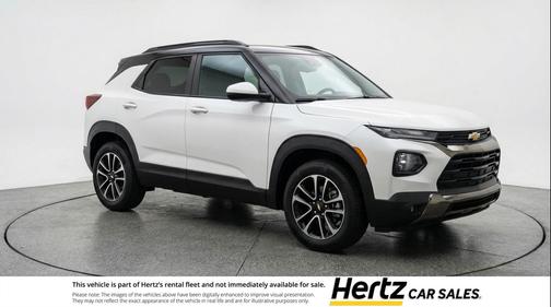 Summit White 2025 Chevrolet Trailblazer LT