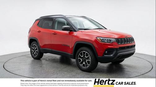 Red Hot Pearlcoat 2025 Jeep Compass Trailhawk