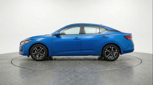 Electric Blue Metallic 2025 Nissan Sentra SV