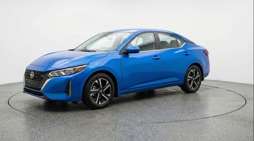 Electric Blue Metallic 2025 Nissan Sentra SV