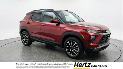 Crimson Metallic 2025 Chevrolet Trailblazer LT