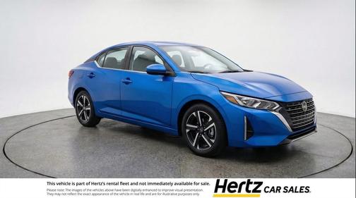 Electric Blue Metallic 2025 Nissan Sentra SV