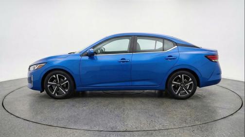 Electric Blue Metallic 2025 Nissan Sentra SV