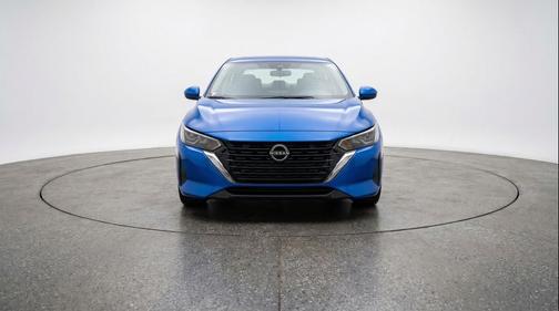 Electric Blue Metallic 2025 Nissan Sentra SV