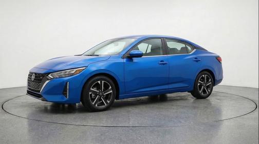 Electric Blue Metallic 2025 Nissan Sentra SV