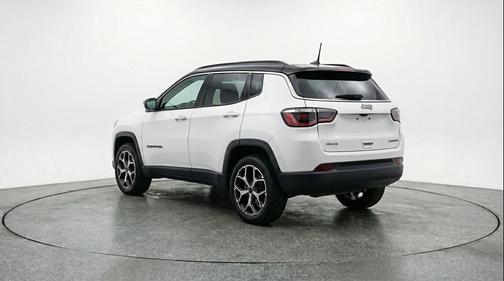 Bright White Clearcoat 2025 Jeep Compass Limited