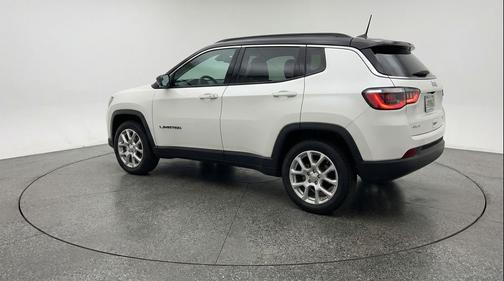 Bright White Clearcoat 2025 Jeep Compass Limited