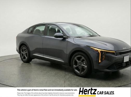 Interstellar Gray 2025 Kia K4 LXS