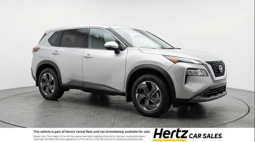 Brilliant Silver Metallic 2025 Nissan Rogue SV