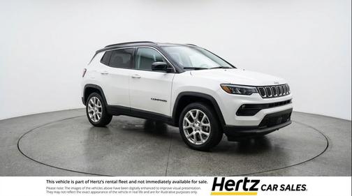 Bright White Clearcoat 2025 Jeep Compass Limited