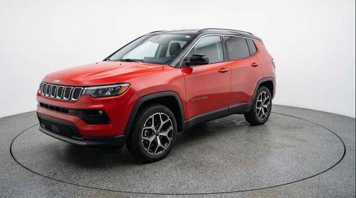 Red Hot Pearlcoat 2025 Jeep Compass Limited