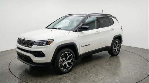 Bright White Clearcoat 2025 Jeep Compass Limited
